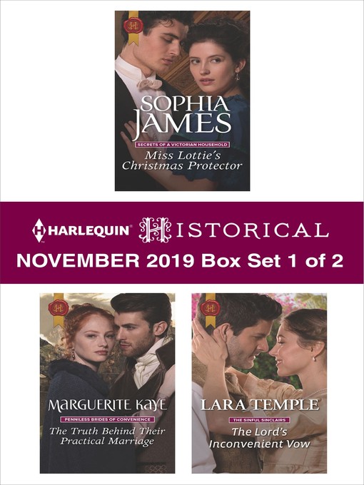Title details for Harlequin Historical November 2019--Box Set 1 of 2 by Sophia James - Available